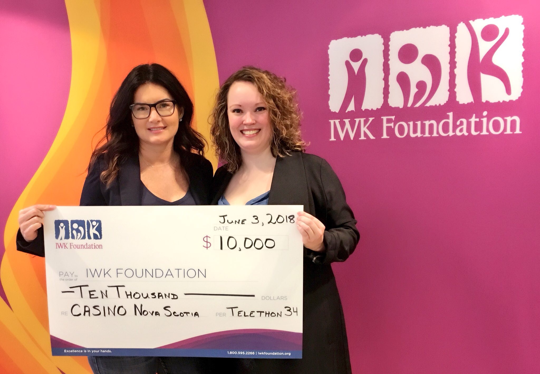 IWK $10,000 Donation